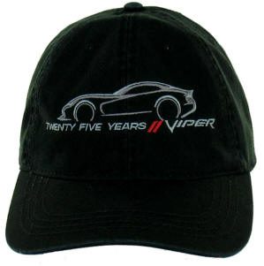 Dodge Viper (1992-2017)  High Quality Cap with 25 Years