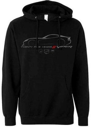 Dodge (1992-2017) 25 Years VIPER - High Quality Hoodie