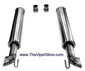 Dodge Viper (2013-2017) HIGH Performance 3" Cat back exhaust system (set of 2)