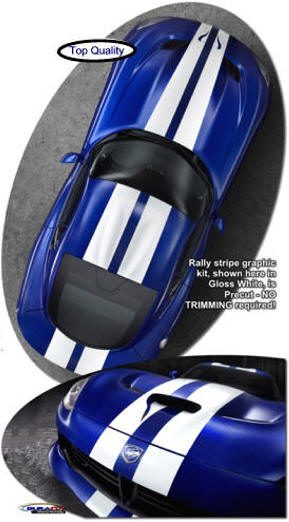 Dodge SRT Viper GTS & SRT (2013-2017) Double Stripe Kit!