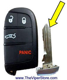 Dodge SRT Viper (2013-2017) Keyless Remote - Blank Key ONLY