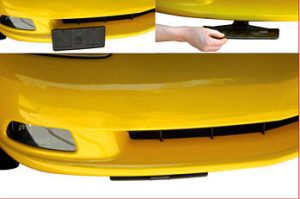 Dodge Viper Front License Plate Bracket - Hideable