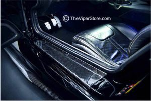 Dodge Viper (2003-2017)  Factory Upgrade - Real Carbon Fiber Door Sill Guards
