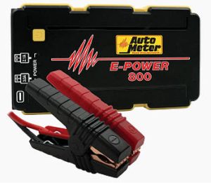 Autometer Jump Starter 12V Emergency Battery Pack 800A Peak/2220 MAH