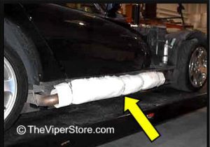 Dodge Viper (1992-2002) Side Sill High Tech Thermal Insulation Kit (set of 2)
