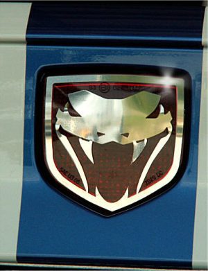 DODGE Viper SRT/10 COUPE (2003-2010) Stainless Steel Third Brake Light Trim