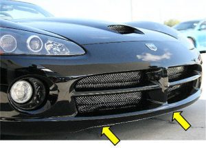 Dodge Viper SRT/10 (2003-2010) Deluxe Chin Scratch Guard - Complete Protection!