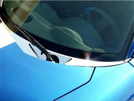 DODGE Viper SRT/10 (2003-2010) Stainless Steel Polished Wiper Cowl Upgrade - 8pc set