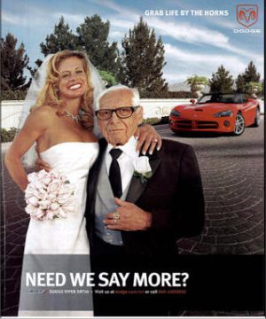 Dodge Viper 2003 Launch Famous Magazine Ad by Dodge