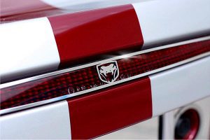 DODGE Viper SRT/10 CONVERTIBLE (2003-2010) Stainless Steel Third Brake Light Trim