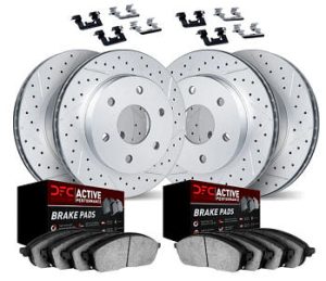 Dodge Viper (2003-2010 & 2015-2017) Complete PERFORMANCE Brake Kit - 4 rotors and 8 brake pads
