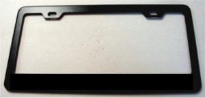 VIPER (2013-2017 )Black License Plate Frame