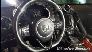 Dodge Viper (2013-2017) Steering Whee00.00ert  in REAL Carbon Fiber