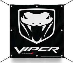 Dodge Viper/RAM SRT 10 Square Vinyl Banner