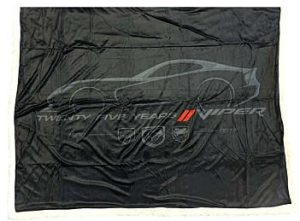 Dodge Viper 25 Years Sherpa Blanket