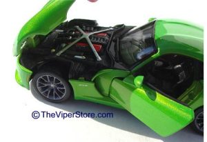 SRT Viper GTS (2013-2017) Coupe Metal Die Cast - Lime Green.  NEW!