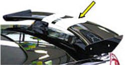 Dodge SRT Viper GTS & SRT (2013–2017) Double Stripe Kit with Matching Trimmable Spoiler Kit