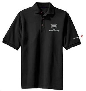 Dodge VIPER (2003-2010)  High Quality Polo Shirt with embroidered Fangs Logo