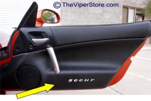 Dodge Viper SRT-10 Raised 3-D Emblem 500-700 HP (each)