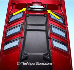 Dodge Viper (2008-10) Factory Hood Scoop Bezel
