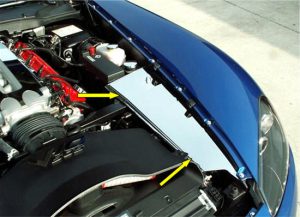 DODGE Viper SRT/10 (2003-2006) Front Inner Fender Covers, 2pc