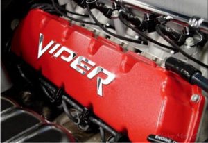 Viper SRT/10 (2003-2006) Valve Cover Polished Stainless Steel Letters - 10pc (set of 2 'VIPER's')