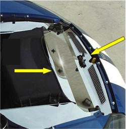 Viper SRT/10 (2008-2010) Polished Stainless Steel Deluxe Header Plate