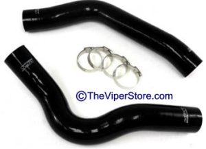 Dodge Viper (2003-06) Reinforced Silicone Radiator Coolant Hose Kit - 2pc Set
