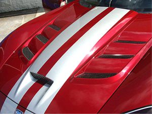 DODGE Viper SRT/10 (2008-10) DELUXE Hood Laser Grille Trim Package -6pc