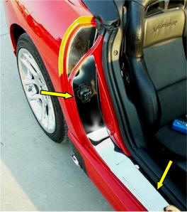 Dodge Viper SRT-10 (2003-2010) Door Sills - Stainless Steel- Highly Polished