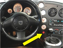 Viper SRT-10 Convertible (2003-14) Push Button Start Switch