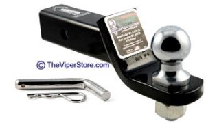 Dodge RAM SRT10 (2004-06) Trailer 2" Ball with Mount - 4pc Kit