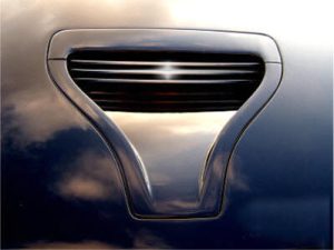 Dodge Viper (1996-2002) Billet Hood Scoop Aluminum Grille©