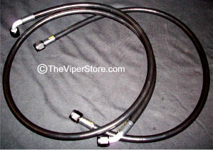 Dodge Viper SRT10 (2003-2010) Stainless Steel Braided Power Steering Lines (set of 2)