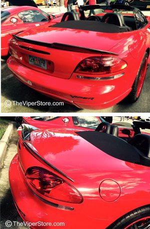 Dodge Viper SRT10 (2003-2010) Convertible Gen5 Style Spoiler In fiberglass or Real Carbon Fiber!