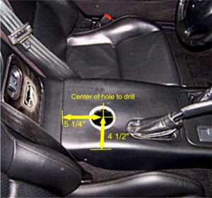 Dodge Viper (1992-2002) Cup Holder with specialty cutting tool Choose High Polished or Satin Finish