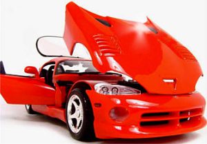 Dodge Viper GTS Coupe 1996-97 Generation 2 (96-02 same body Style) Diecast Metal Model (large scale)