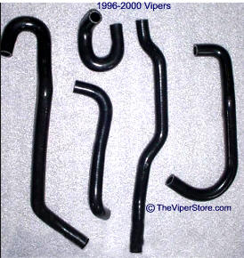 Dodge Viper (1996 GTS-2000 or 2001-2002) Silicone heavy duty Heater Hose set