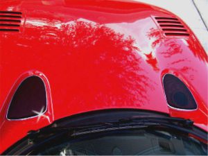 Dodge Viper Hood Vent flex- Chrome ABS Resin Trim