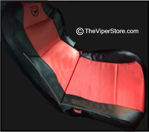 Premium Leatherette Seat Covers - Solid Color or Color with Black sides - set of 2