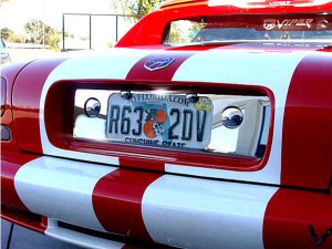 Rear License Plate Panel Highly Polished©
