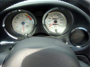 Dodge Viper Gen 2  Drivers Side Gage Trim Rings - 6pc