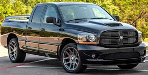 RAM SRT10 (2004-06) Cab External Mount Smoked Vent Visor Window Deflectors (2pc or 4pc Set)