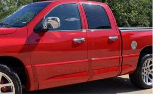 RAM SRT10 (2004-2006) Side Door Mirror Covers 2pc - Chrome (Both sides)