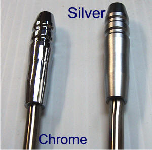 Dodge Viper Tilt Steering wheel Chrome or Silver Knob