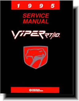 Dodge Viper RT-10 1995-1996 Original Factory Service Manual