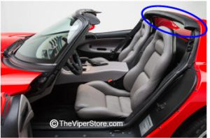 Dodge Viper (1998 - 2002) RT/10 Sports Cap Pad Assembly