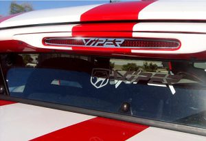 Dodge Viper RT-10 (1997-2002) Stainless Steel Third Brake Light Bezel