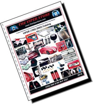 Dodge Viper (1992-2002) The Viper Store NEWEST Catalog
