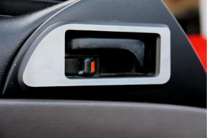 Dodge Viper Gen 1 Stainless Steel Door Handle Pull Surrounds Brushed Trims - 2pc